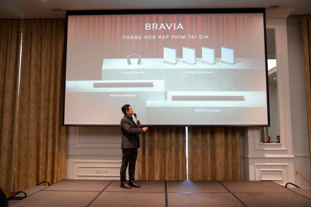 Đó là cách mà Sony muốn gửi đến người dùng thông qua dòng sản phẩm Sony Bravia Theatre mới vừa được ra mắt tại Việt Nam