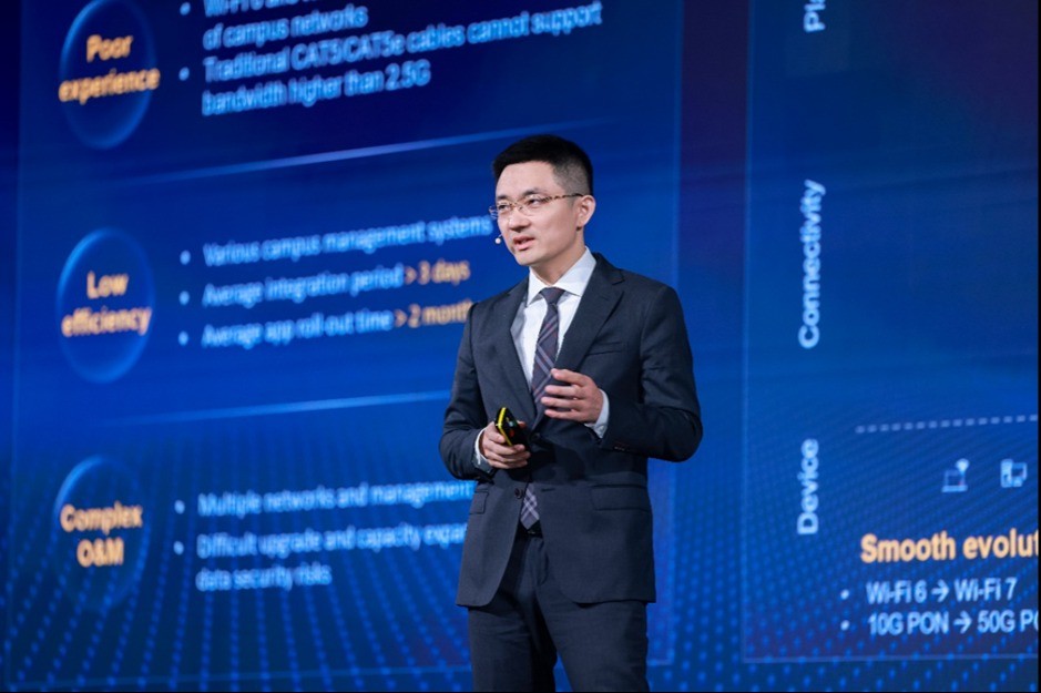 Ông David Shi – Phó Chủ tịch Bộ phận Tiếp thị và Kinh doanh Giải pháp ICT của Huawei