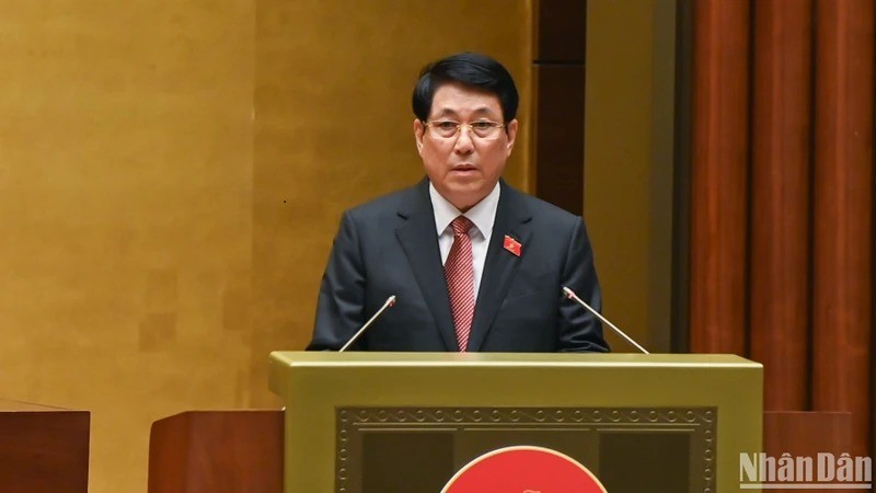 Bầu chủ tịch nước, Đại tướng Lương Cường