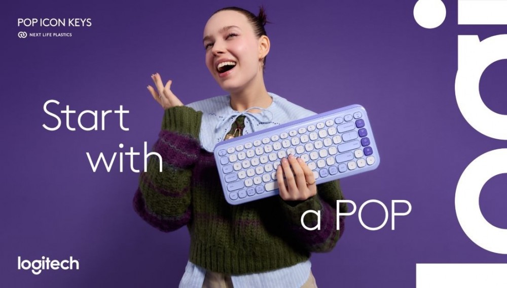Logitech ra mắt bàn phím POP Icon Keys giúp tối đa năng suất