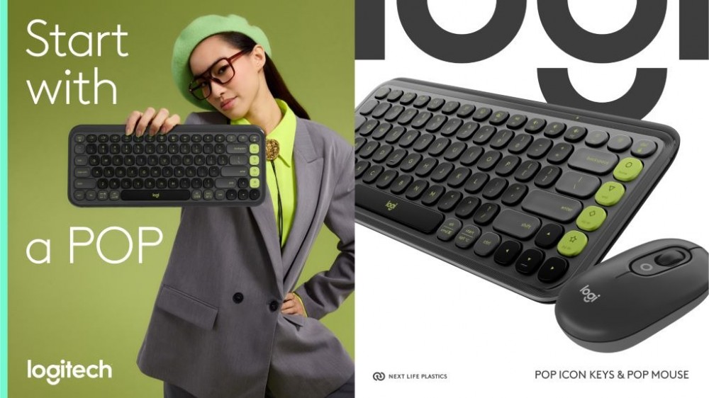 Logitech ra mắt bàn phím POP Icon Keys giúp tối đa năng suất