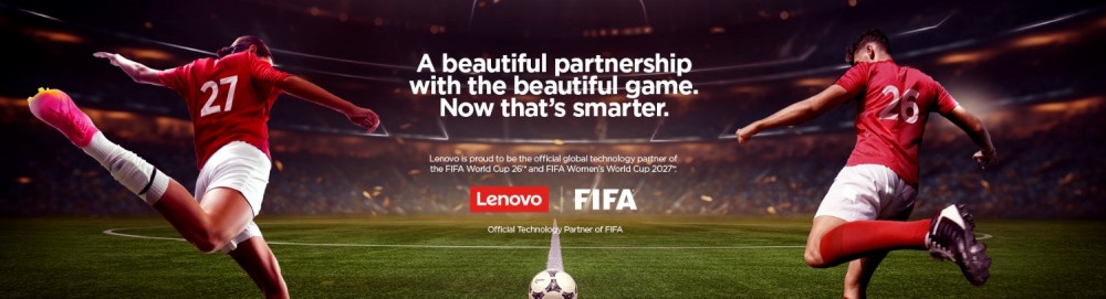 Theo đó, Lenovo sẽ trở thành đối tác Công nghệ Chính thức của FIFA tại 2 giải bóng đá lớn nhất hành tinh là FIFA World Cup 2026™ tại Canada, Mexico và Hoa Kỳ, cùng FIFA Women’s World Cup 2027™ tại Brazil.