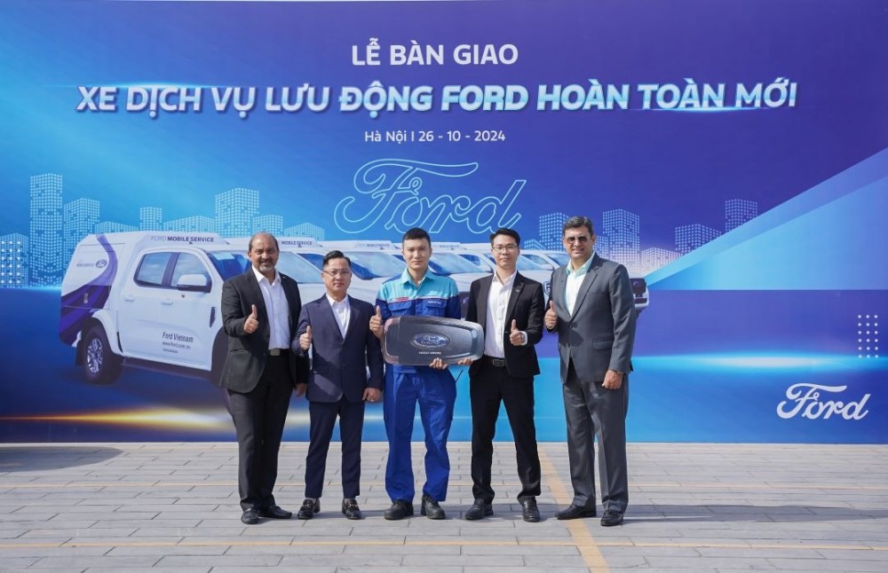 Nhằm mang đem đến sự tiện lợi ngày càng lớn cho khách hàng, Ford Việt Nam chính thức triển khai dịch vụ lưu động 4 giờ hoặc miễn phí.