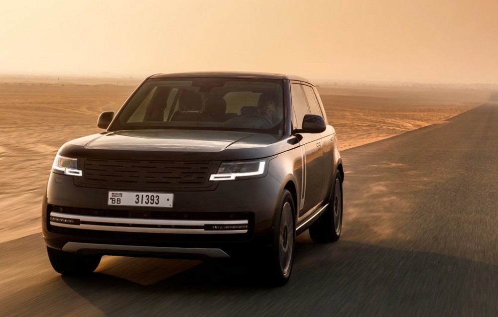 thử nghiệm khắc nghiệt, dubai, SUV điện hạng sang Range Rover, Range Rover thuần điện, Range Rover Electric 