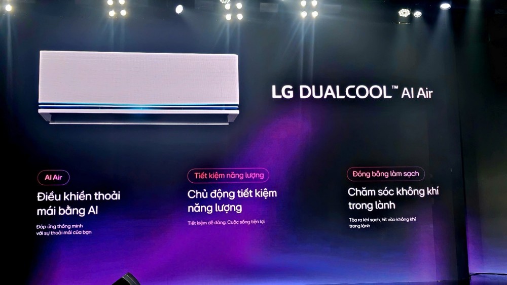 LG ra mắt dải sản phẩm điều hòa DUALCOOLTM AI Air