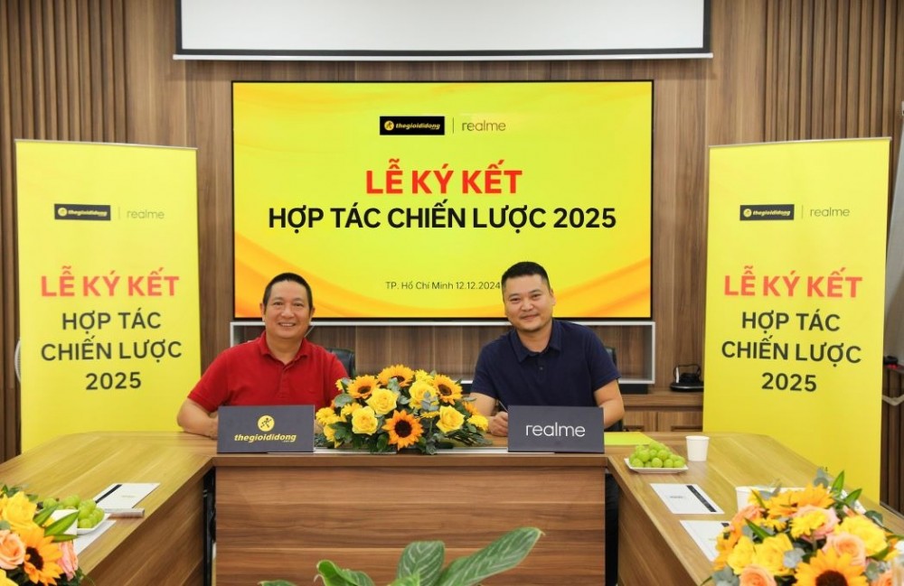 Theo đó, hợp tác chiến lược giữa Thương hiệu realme và công ty Cổ phần Thế Giới Di Động (MWG) đã đánh dấu một cột mốc quan trọng trong mối quan hệ hợp tác giữa hai thương hiệu.