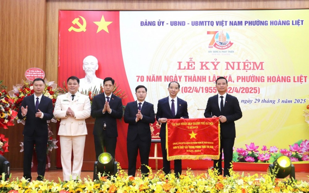 Phường Hoàng Liệt tổ chức lễ kỷ niệm 70 năm giữa bối cảnh đô thị hóa nhanh chóng