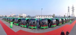 3 tuyến xe buýt điện mới được khai trương tại Hà Nội