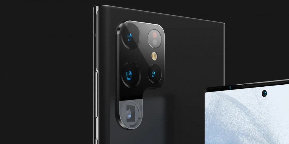 Samsung Galaxy S22 Ultra cùng thiết kệ bộ camera độc lạ