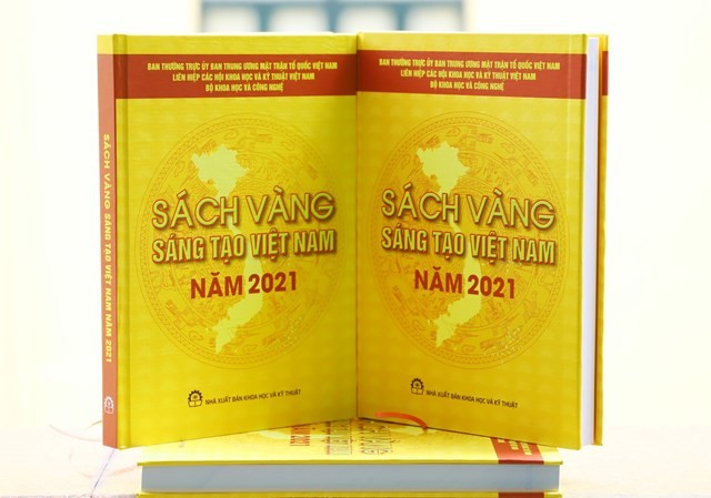 Sách vàng sáng tạo Việt Nam 2021.