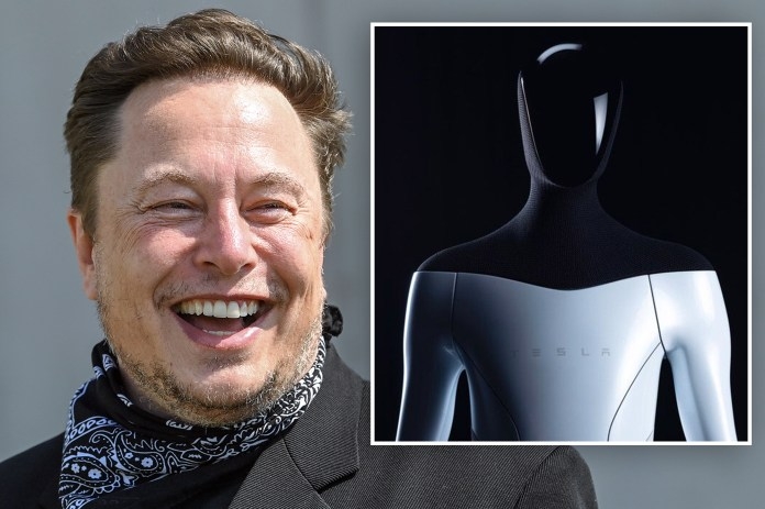 Elon Musk giới thiệu thông số của Tesla Bot (ảnh minh họa)