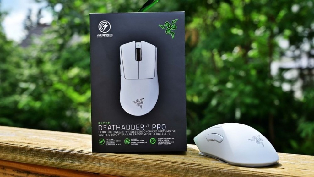 Deathadder V3 Pro nhẹ hơn 25% so với phiên bản trước. Deathadder V3 Pro nhẹ hơn 25% so với phiên bản trước.