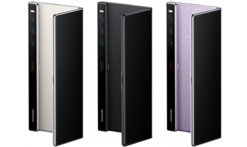 Huawei có 3 màu trắng, đen, tím(ảnh minh họa).