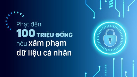 phạt 100 triệu vi phạm dữ liệu cá nhân