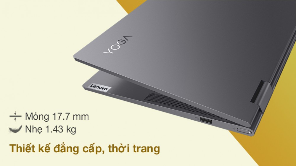 Lenovo Yoga dòng laptop mỏng nhẹ và có thiết kế 2 trong 1
