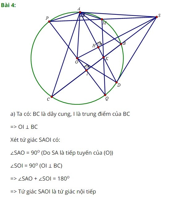 đáp án môn Toán Hình vào lớp 10 tại Hà Nội năm học 2021-2022