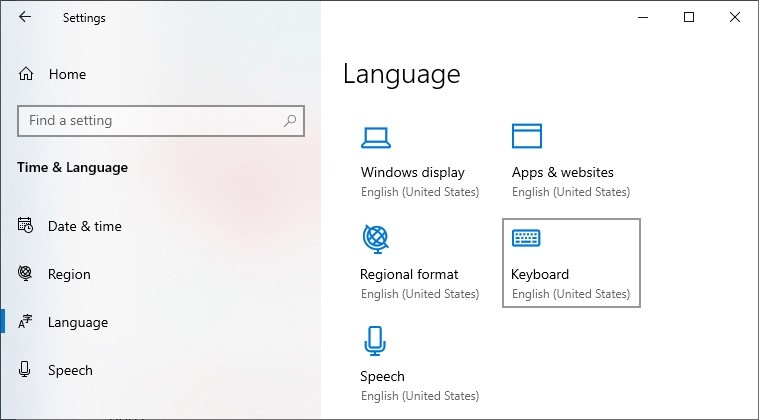 Cách thay đổi ngôn ngữ bàn phím trong Windows 10, 11