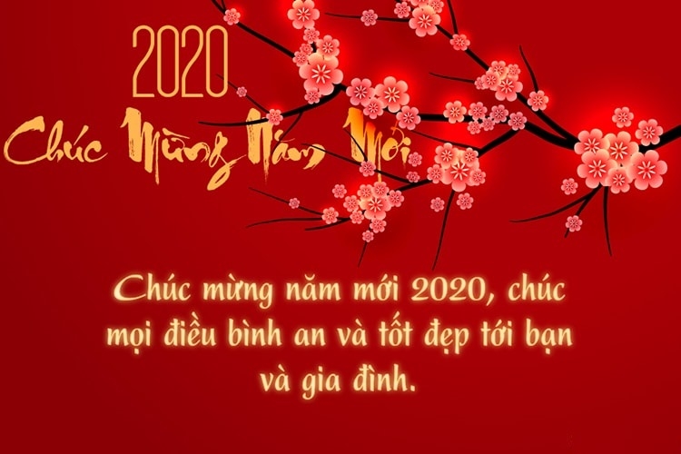 Chúc mừng năm mới 2020, chúc mọi điều bình an và tốt đẹp tới bạn và gia đình